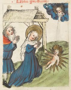 Benediktinerkollegium - Cod. membr. 8, fol. 48r - 1427
