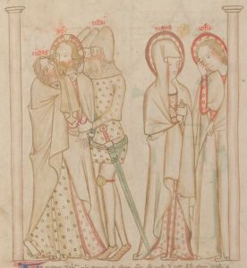 Bibliothèque nationale de France - fr. 400, fol. 42v - 14th century (second half)