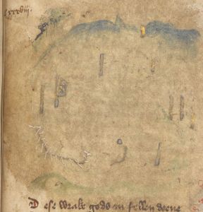 British Library - Add MS 11575, fol. 93r - 1410 (circa)