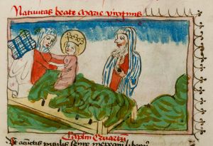 Konsistorialbibliothek (kept in the Stadtarchiv) - WD 107, fol. 11r - 15th century (middle)