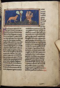 Sidney Sussex College - 100, fol. 28r - 1230 (circa)