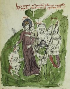 Biblioteca Apostolica Vaticana - Pal. lat. 1806, fol. 19v - 1401 (circa)