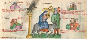 Bayerische Staatsbibliothek - Clm 3003, fol. 10r - 14th century (second half)