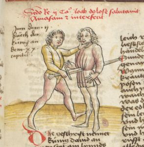 Universitätsbibliothek - germ. qu. 100, fol. 22r - 15th century (third quarter)