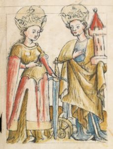 Benediktinerkollegium - Cod. membr. 8, fol. 50v - 1427