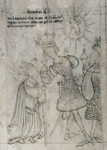 Bodleian Library - Douce 204, fol. 9r - 1430 (circa)