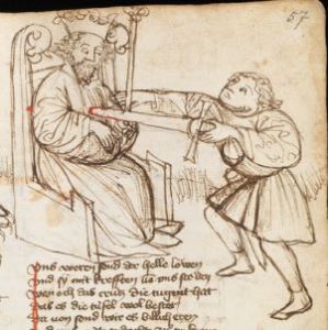 Kantonsbibliothek - VadSlg Ms. 352, fol.1-2, fol. 57 - 1440 (circa)