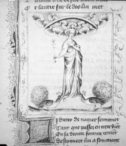 Bibliothèque nationale de France - fr. 373, fol. 51r - 14th century