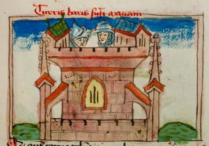 Konsistorialbibliothek (kept in the Stadtarchiv) - WD 107, fol. 16r - 15th century (middle)
