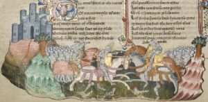 John Rylands Library - English MS 1, fol. 125v - 15th century (middle)