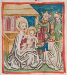 Württembergische Landesbibliothek - Cod.theol.et phil.fol.122, fol. 98v - 1459