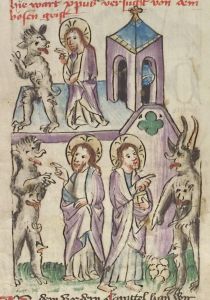 Universitätsbibliothek - Pal. germ. 432, fol. 17v - 1420 (circa)