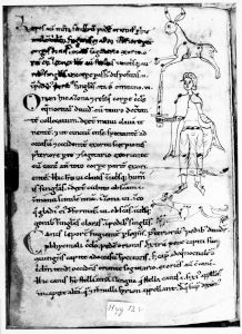 Hyginus p.12v - 12th century