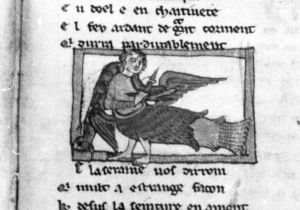 Guillaume Le Clerc p.68r - 14th century