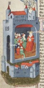 John Rylands Library - English MS 1, fol. 40v - 15th century (middle)