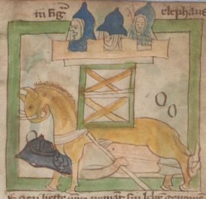 Bayerische Staatsbibliothek - Cgm 5249(44 a, fol. 5r - 14th century (second half)