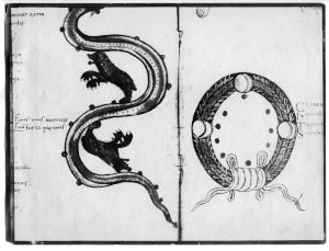 Germanicus Caesar p.1v-2r bottom - 10th century