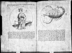 Scot, Michael p.92v-93r - 15th century