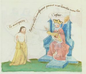 Bibliothèque nationale de France - fr. 188, fol. 43v - 15th century (middle)