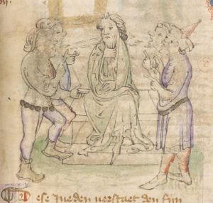 British Library - Add MS 11575, fol. 46r - 1410 (circa)