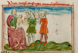 Konsistorialbibliothek (kept in the Stadtarchiv) - WD 107, fol. 26r - 15th century (middle)