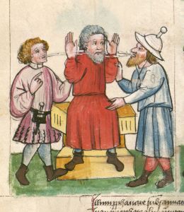 Bayerische Staatsbibliothek - Clm 3003, fol. 18v - 14th century (second half)