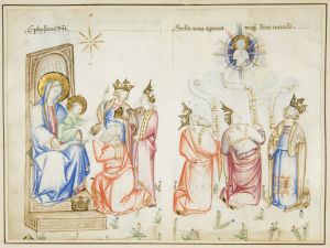 Fitzwilliam Museum - 43-1950, fol. 1v - 1370 (circa)