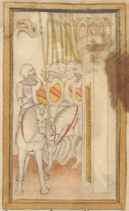 Bibliothèque de l'Arsenal - 593, fol. 32r - 14th century (second half)