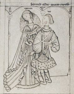 Bodleian Library - Douce 204, fol. 21r - 1430 (circa)
