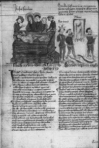 Bibliothèque royale de Belgique - 281-283 (cat. no. 2140), fol. 30v - 1390 (circa)