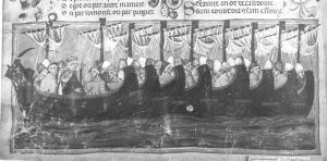 Benoît de Sainte-Maure p.27v - 1340 (circa)