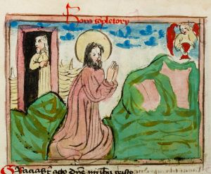 Konsistorialbibliothek (kept in the Stadtarchiv) - WD 107, fol. 90r - 15th century (middle)