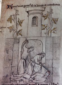 Magdalene College (Pepys Library) - 2359, fol. 23r - 15th century