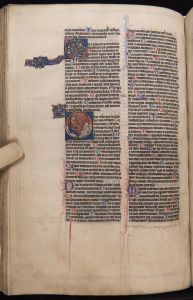 Sidney Sussex College - 96, fol. 183v - 1260 (circa)