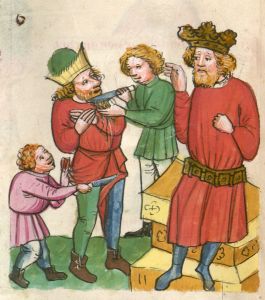 Bayerische Staatsbibliothek - Clm 3003, fol. 20v - 14th century (second half)