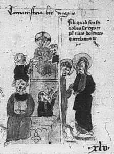 Bibliothèque royale de Belgique - 281-283 (cat. no. 2140), fol. 49r - 1390 (circa)