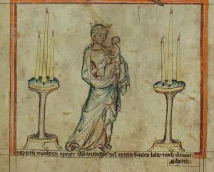 Badische Landesbibliothek - Karlsruhe 3378, fol. 36 - 14th century (middle)