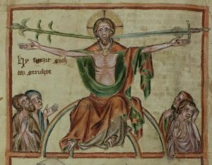 Badische Landesbibliothek - Karlsruhe 3378, fol. 140 - 14th century (middle)
