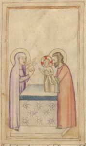 Bibliothèque de l'Arsenal - 593, fol. 12r - 14th century (second half)