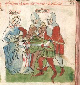 Bayerische Staatsbibliothek - Cgm 3974, fol. 23r - 1440 (circa)