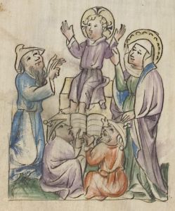 Universitätsbibliothek - Pal. germ. 432, fol. 57v - 1420 (circa)
