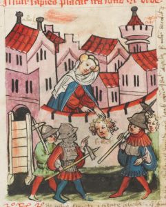Benediktinerkollegium - Cod. membr. 8, fol. 38r - 1427