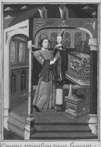 Guillaume de Lorris and Jean de Meun p.153v - 1460 (circa)