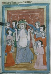 Biblioteca Corsiniana - 55.K.2 (Rossi 17), fol. 31v - 14th century (first half)