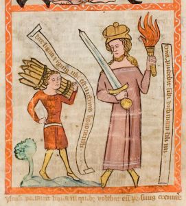 Universitäts- und Landesbibliothek - Hs 2505, fol. 40v - 1360 (circa)