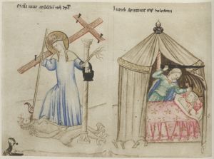 Fitzwilliam Museum - 43-1950, fol. 14v - 1370 (circa)
