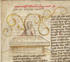 Universitätsbibliothek - germ. qu. 100, fol. 1r - 15th century (third quarter)