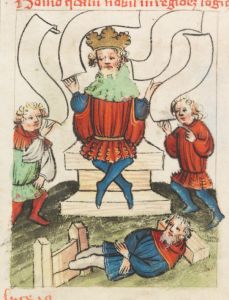 Benediktinerkollegium - Cod. membr. 8, fol. 40v - 1427