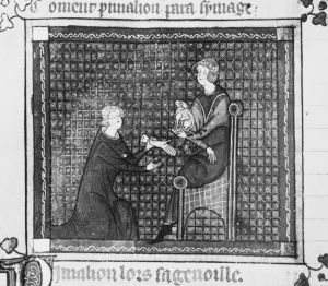Guillaume de Lorris and Jean de Meun p.138v - 1320