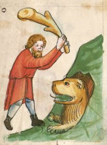Bayerische Staatsbibliothek - Clm 3003, fol. 28v - 14th century (second half)